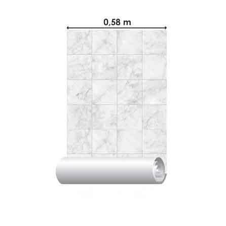 Papel de Parede Adesivo Pedras Azulejo Cinza 295851947 - Papel na Parede