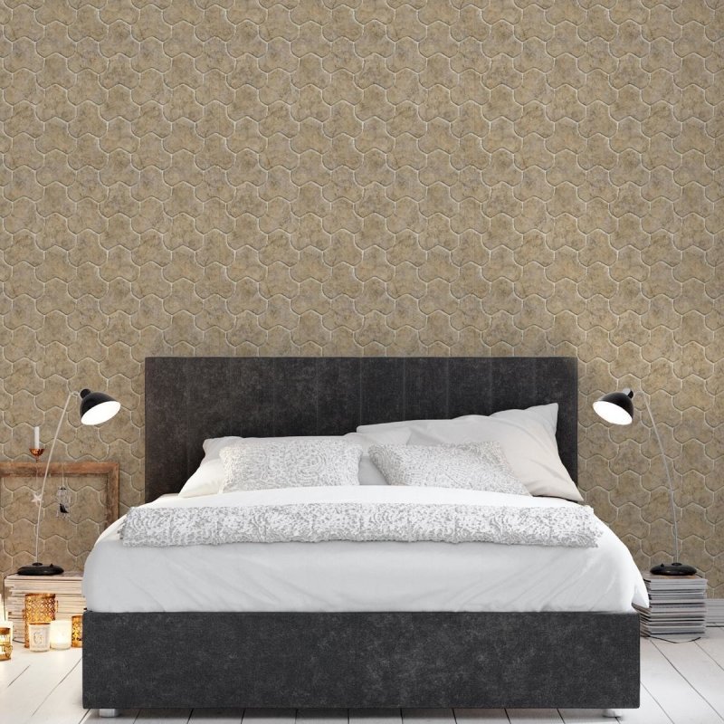 Papel de Parede Adesivo Pedras Bege NP027 - Papel na Parede