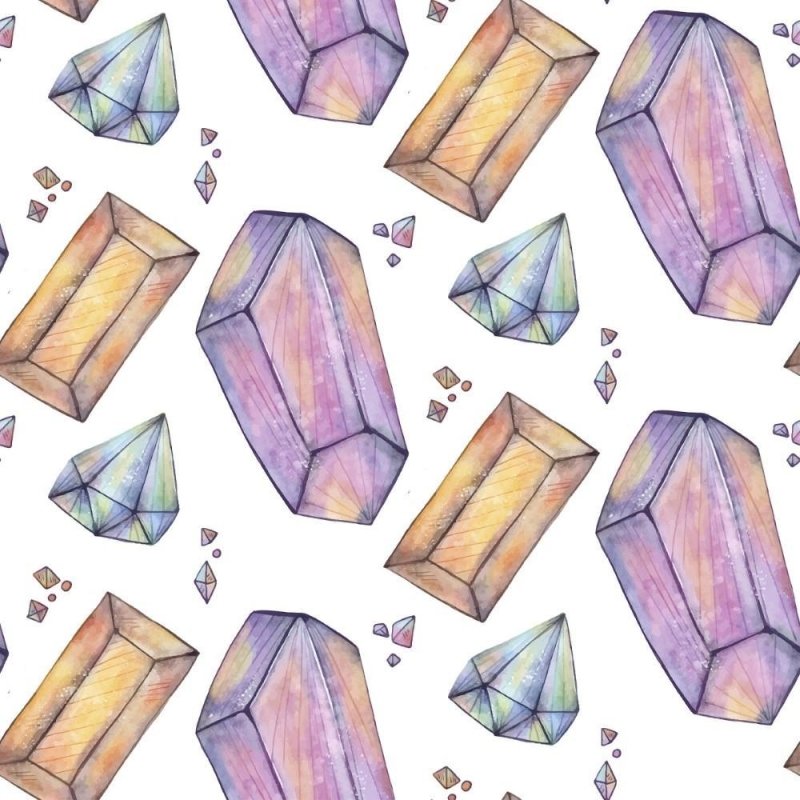 Papel de Parede Adesivo Pedras Preciosas N012144 - Papel na Parede