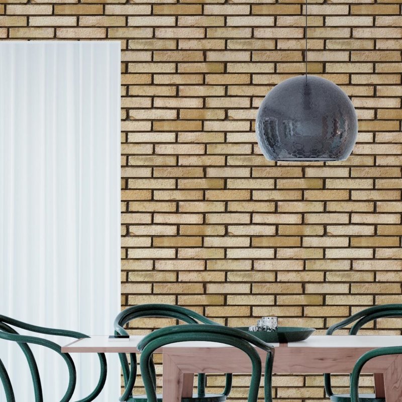 Papel de Parede Adesivo Pedras Tijolo NP063 - Papel na Parede