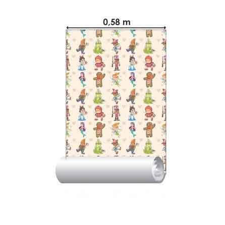 Papel de Parede Adesivo Personagens 500 - Papel na Parede