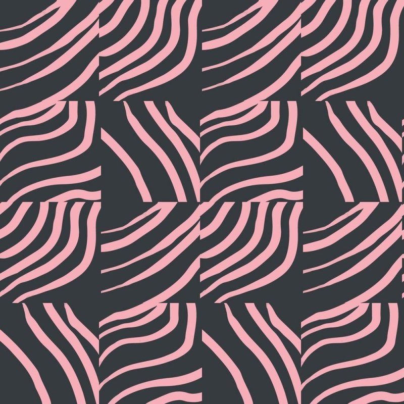 Papel de Parede Adesivo Pinceladas rosas N08212 - Papel na Parede