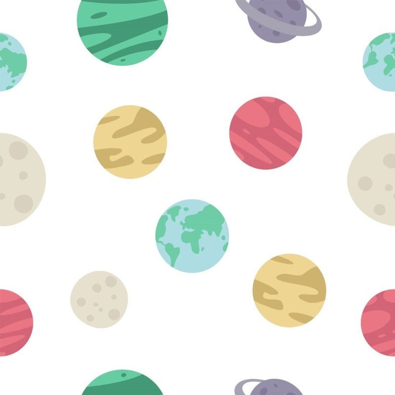 Papel de Parede Adesivo planetas N014154 - Papel na Parede
