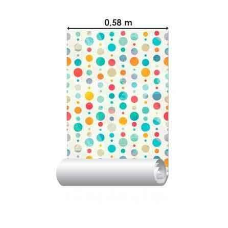 Papel de Parede Adesivo Poá 0161 - Papel na Parede