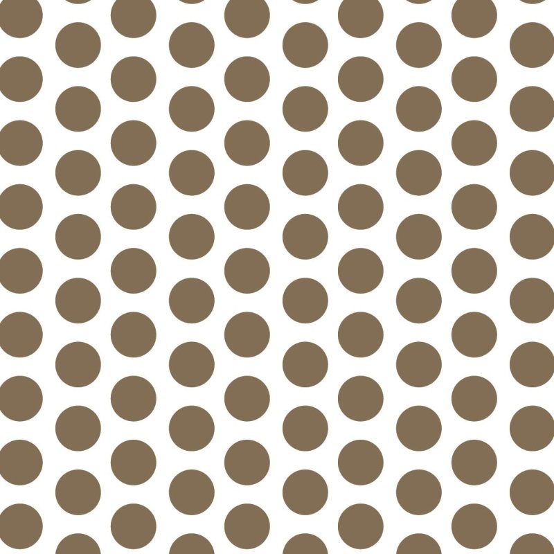 Papel de Parede Adesivo Poá Marrom e Branco 838408127 - Papel na Parede