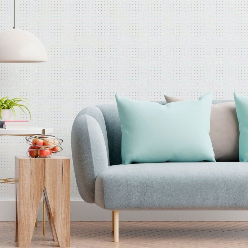 Papel de Parede Adesivo Poá Minimalista N013162 - Papel na Parede