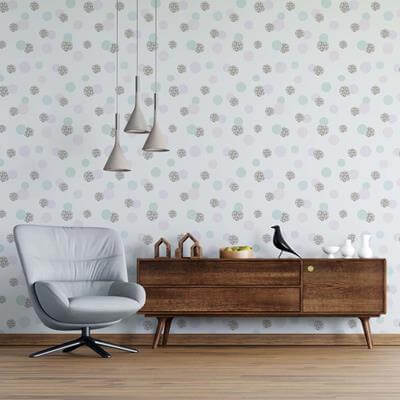 Papel de Parede Adesivo Poá N1801338 - Papel na Parede