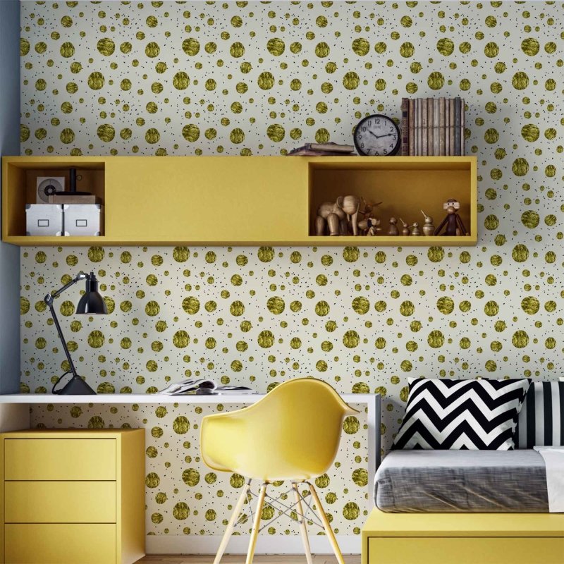 Papel de Parede Adesivo Poá N42220A - Papel na Parede