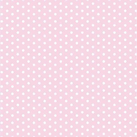 Papel de Parede Adesivo Poá Rosa 3114338343 - Papel na Parede