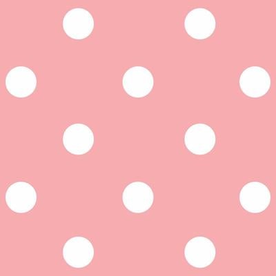 Papel de Parede Adesivo Poá Rosa 758697 - Papel na Parede