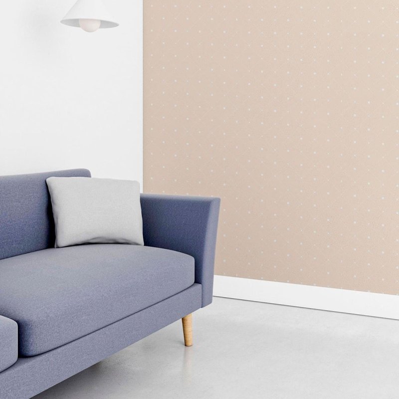 Papel de Parede Adesivo Quadrados e Pontos N010105 - Papel na Parede