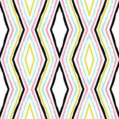Papel de Parede Adesivo Retro N159G - Papel na Parede