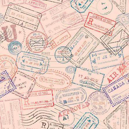 Papel de Parede Adesivo Selos Vintages 192415 - Papel na Parede