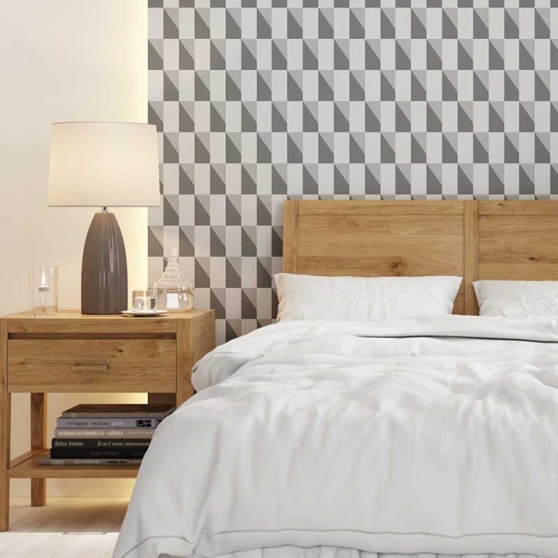 Papel de Parede Adesivo Sombra geométrica N08222 - Papel na Parede