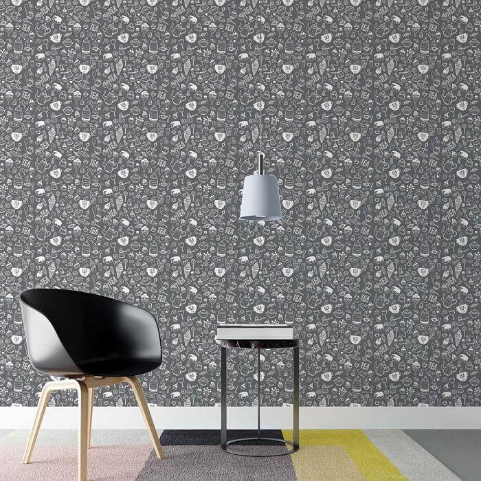 Papel de Parede Adesivo Sorvete Cozinha 285379463 - Papel na Parede