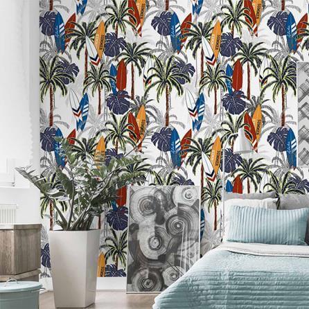 Papel de Parede Adesivo Surf 1057383 - Papel na Parede