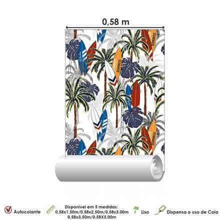 Papel de Parede Adesivo Surf 1057383 - Papel na Parede