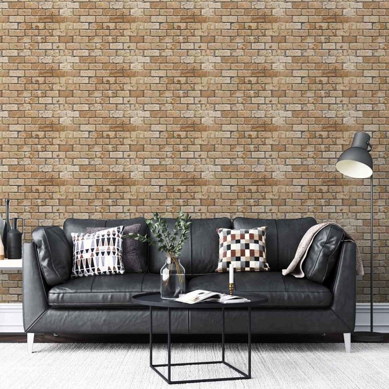 Papel de Parede Adesivo Tijolo Ingles 0116 - Papel na Parede