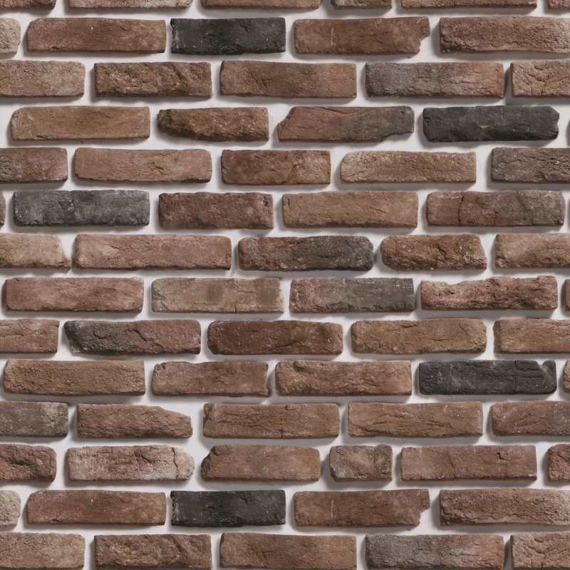 Papel de Parede Adesivo Tijolo Marrom NP009 - Papel na Parede