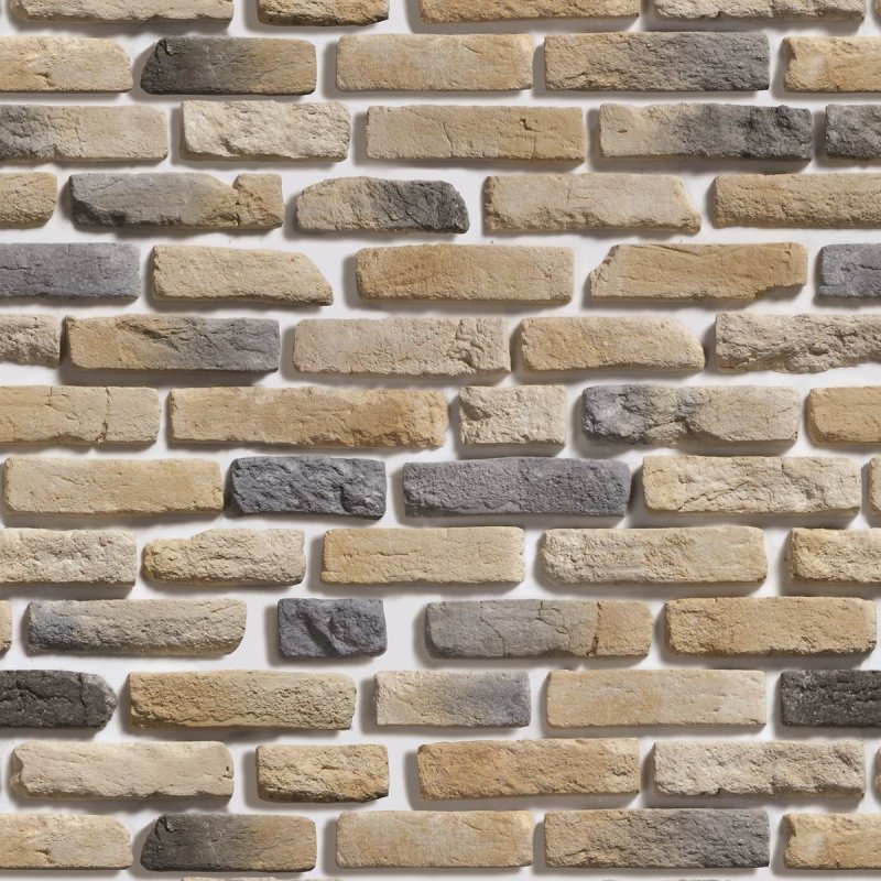 Papel de Parede Adesivo Tijolo Rústico NP074 - Papel na Parede