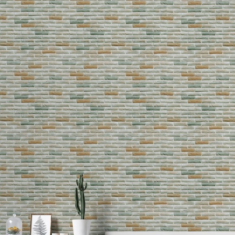 Papel de Parede Adesivo Tijolos NP015 - Papel na Parede