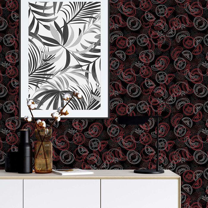 Papel de Parede Adesivo Tomates 271794209 - Papel na Parede