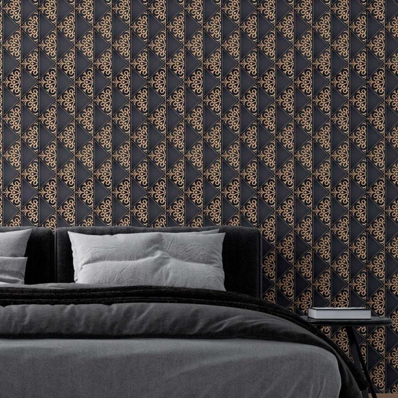 Papel de Parede Adesivo Triângulos N08165 - Papel na Parede