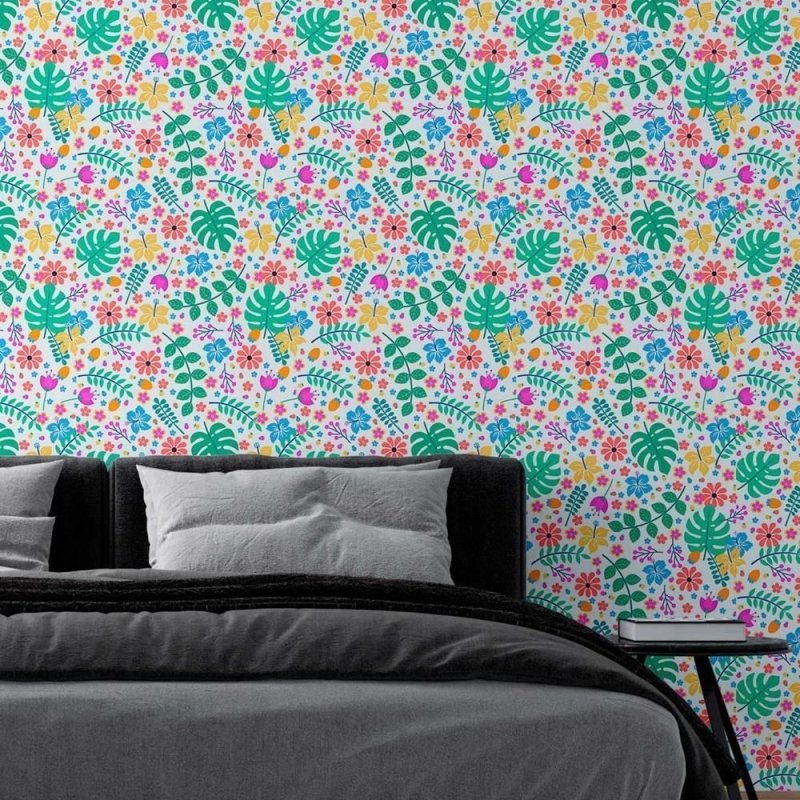 Papel de Parede Adesivo Tropical intenso N08159 - Papel na Parede