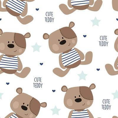 Papel de Parede Adesivo urso animal infantil 259989854 - Papel na Parede