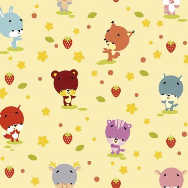 Papel de Parede Adesivo urso infantil 77727670 - Papel na Parede