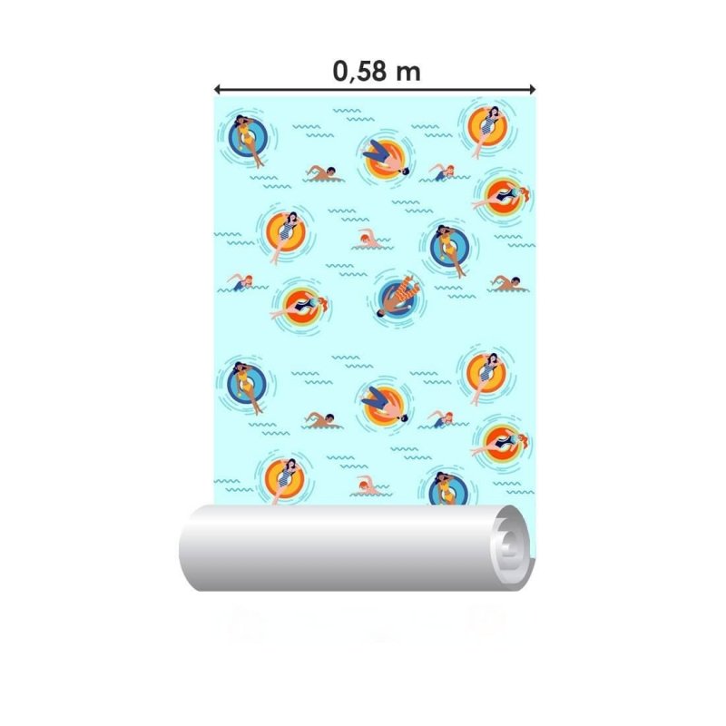 Papel de Parede Adesivo Verão N2206752 - Papel na Parede