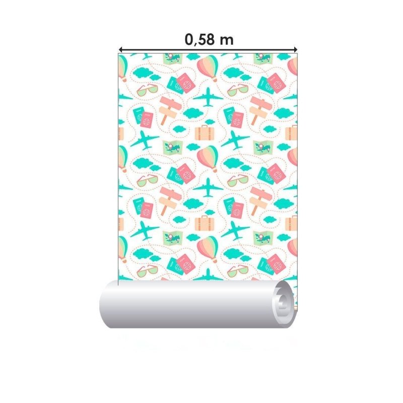 Papel de Parede Adesivo Viagem N013263 - Papel na Parede