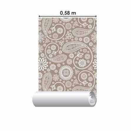 Papel de Parede Adesivo Vintage 816 - Papel na Parede