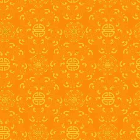 Papel de Parede Adesivo Vintage Amarelo 489 - Papel na Parede