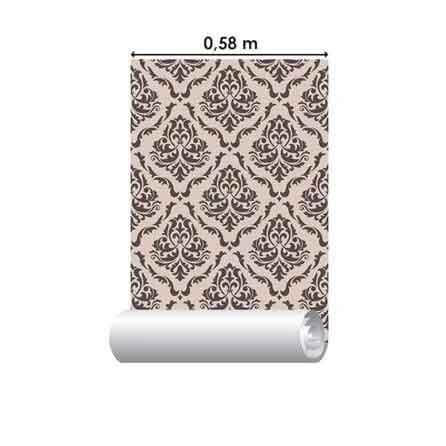 Papel de Parede Adesivo Vintage Bege 105469619 - Papel na Parede