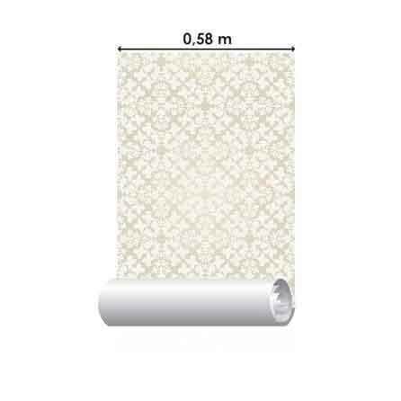 Papel de Parede Adesivo Vintage Bege 132999887 - Papel na Parede