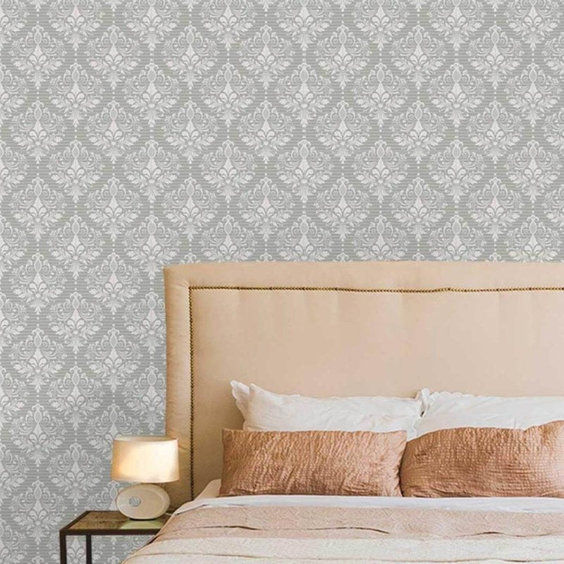 Papel de Parede Adesivo Vintage Cinza 123861487 - Papel na Parede