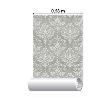 Papel de Parede Adesivo Vintage Cinza 123861487 - Papel na Parede