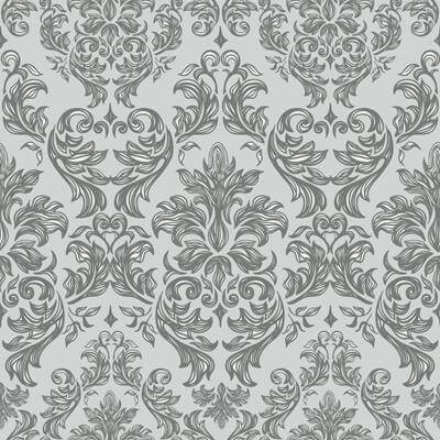 Papel de Parede Adesivo Vintage Cinza 92114489 - Papel na Parede
