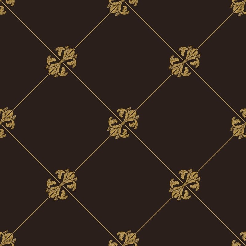 Papel de Parede Adesivo Vintage Geométrico Floral N05271 - Papel na Parede