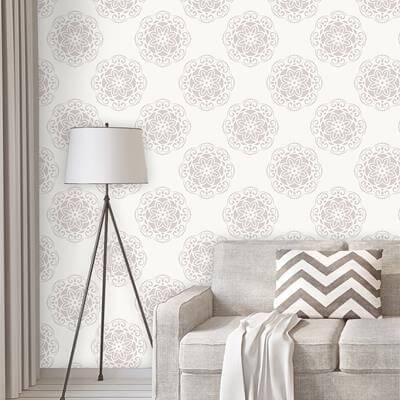 Papel de parede Adesivo Vintage Mandala 213734164 - Papel na Parede