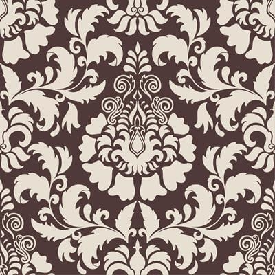 Papel de Parede Adesivo Vintage Marrom e Bege 164876228 - Papel na Parede