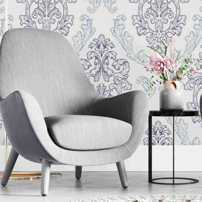 Papel de Parede Adesivo Vintage N02139 - Papel na Parede