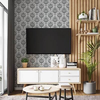 Papel de Parede Adesivo Vintage N24964 - Papel na Parede