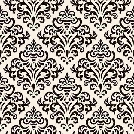 Papel de Parede Adesivo Vintage Preto 124026802 - Papel na Parede