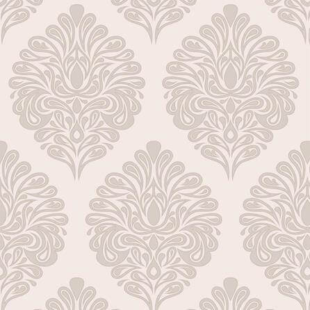 Papel de Parede Adesivo Vintage Romântico Bege 102091489 - Papel na Parede