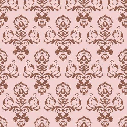 Papel de Parede Adesivo Vintage Rosa 45437 - Papel na Parede
