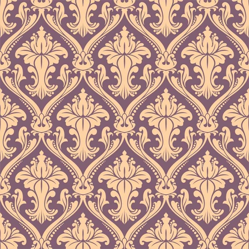 Papel de Parede Adesivo Vintage roxo 210143 - Papel na Parede