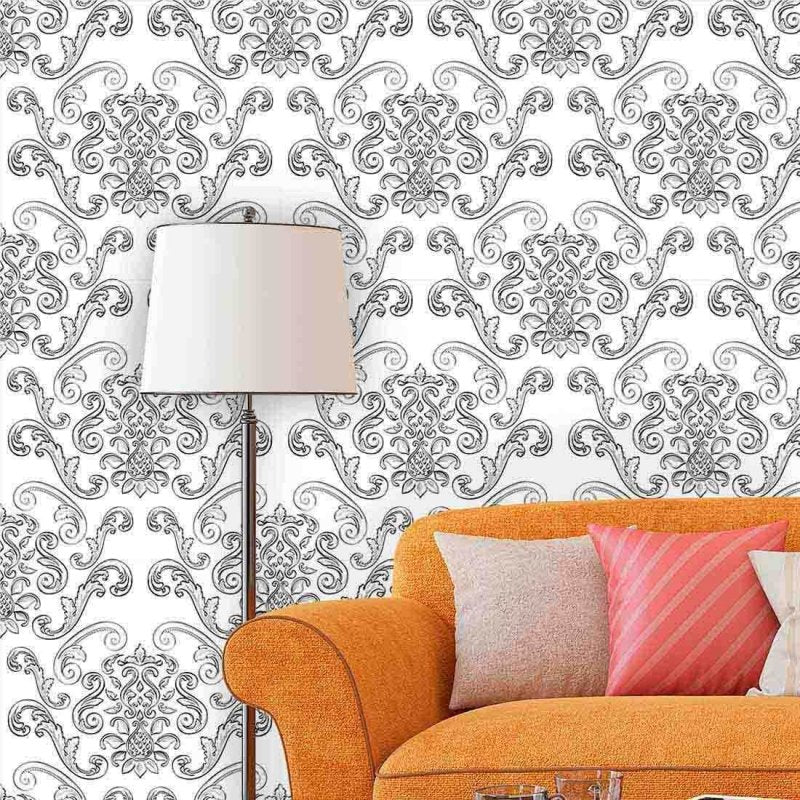 Papel de Parede Adesivo Vitoriana Vintage PB 8571699 - Papel na Parede