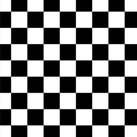 Papel de Parede Adesivo Xadrez Branco e Preto 050914 - Papel na Parede